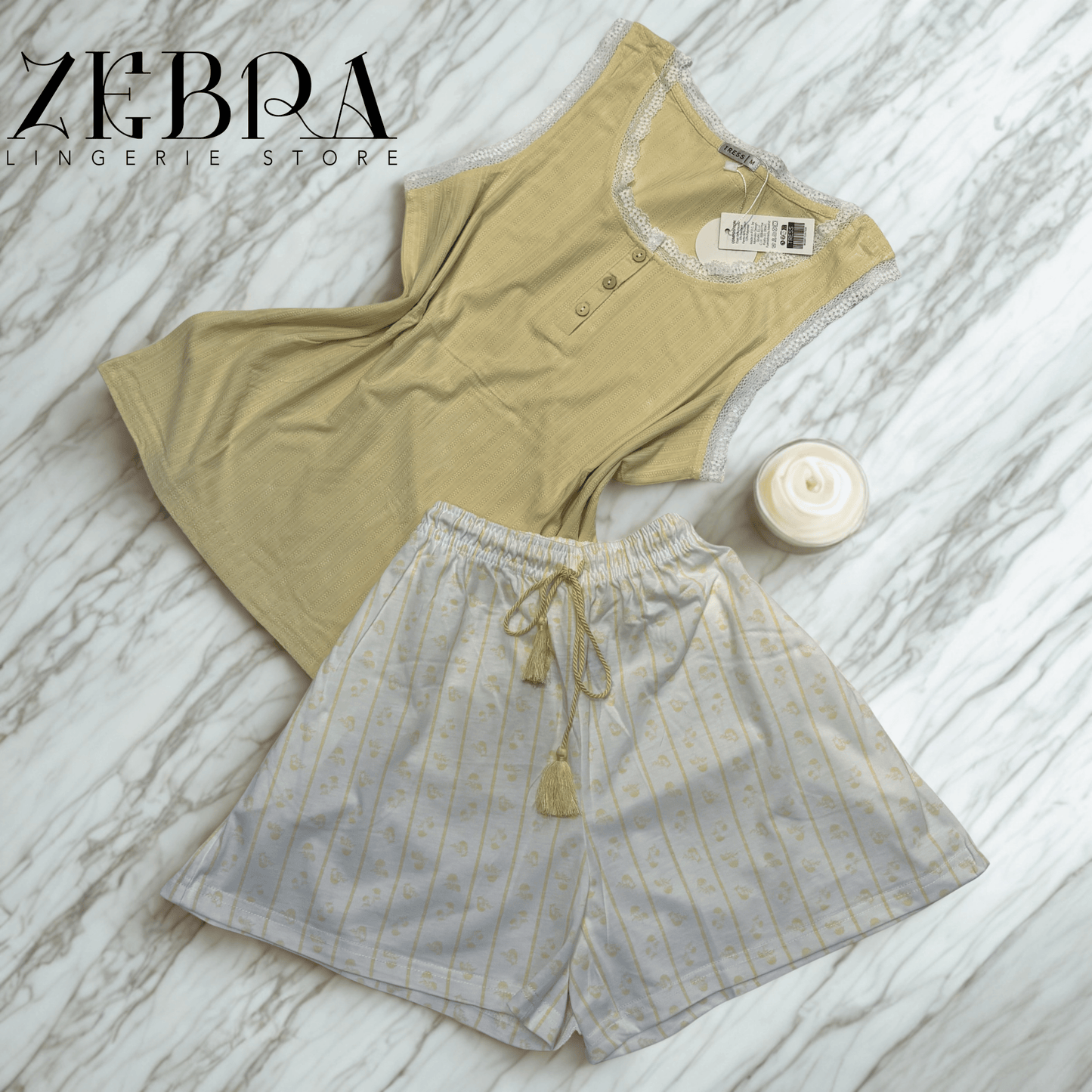 Ensemble Pyjama Douceur Lace – 2 Pièces