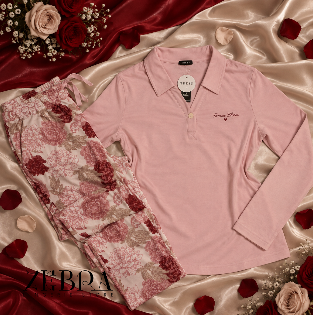 Forever Bloom — Fleurs bordeaux